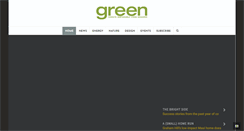 Desktop Screenshot of greenmagazinehawaii.com